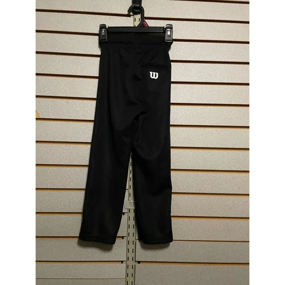 Wilson Youth Black Athletic Baseball Pants Size XS Joggers Casual Sports‎